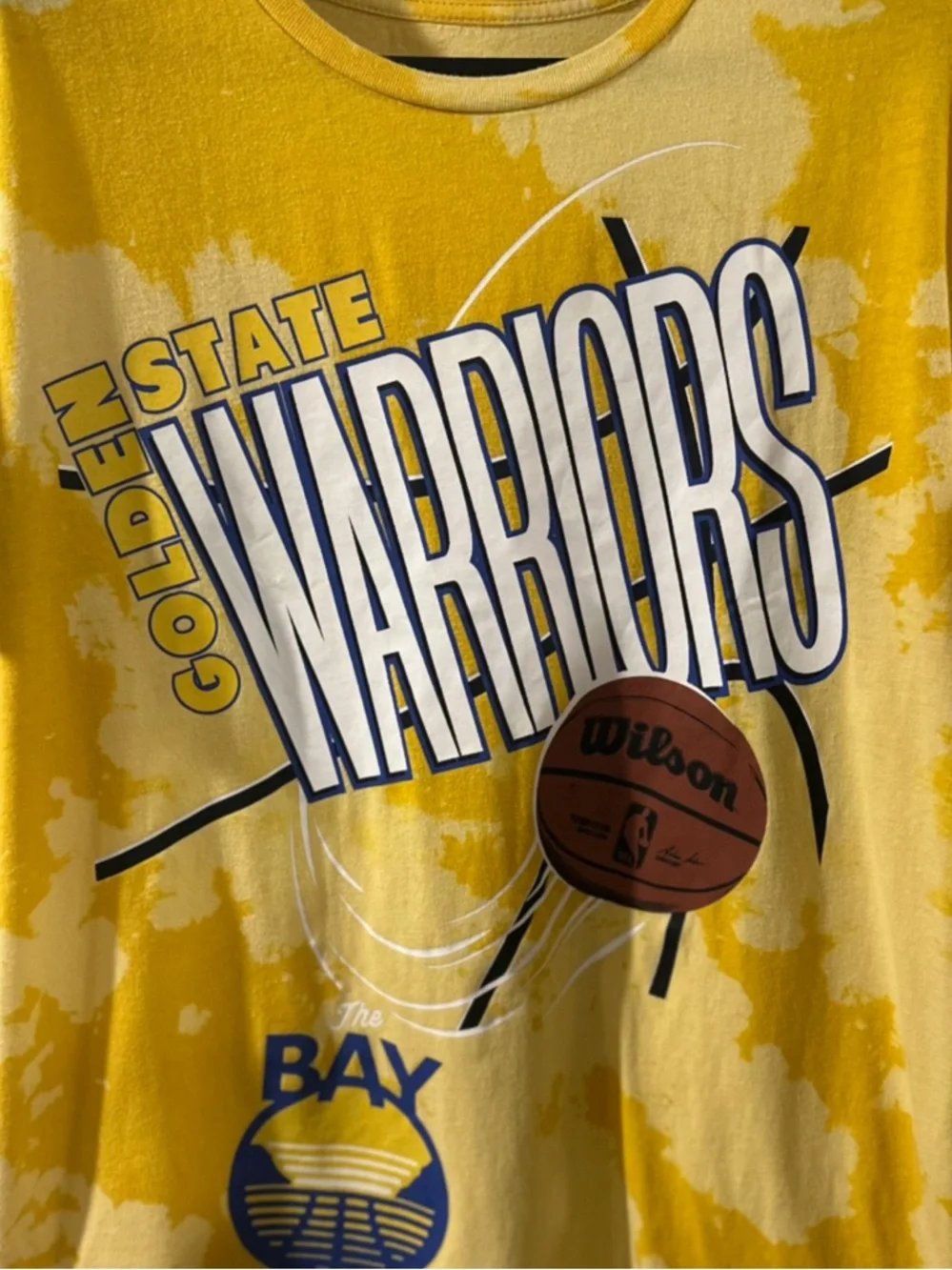 NBA Golden State Warriors Graphic T-shirt Size Men’s Large